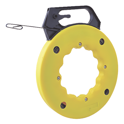 Guía Jala Cable / 15 m (49.2 ft) / Capacidad 5 Alambres 12 AWG / Riel 216 mm / Acero SAE 1045 / Caja con Ventanas