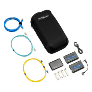 Kit de Prueba de Fibra Óptica / 1 Gb/s y 10 Gb/s / Diagnóstico de Switch y Ping / Detector de Luz y Polaridad / Compatible con LinkIQ