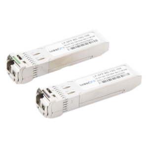 Transceptor Óptico Bidireccional SFP+ / 10 Gbps / Monomodo 10 km (32,808 ft) / 1270 & 1330 nm / LC/UPC Simplex / DDM / Hot-Pluggable