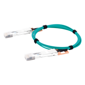 Cable AOC QSFP-DD / 400 Gbps / Fibra Óptica Activa / 3 m (9.8 ft) / Alta Densidad / Hot-Swappable