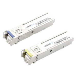 Transceptor Óptico Industrial SFP+ / 10 Gbps / Bidireccional Monomodo / 20 km (12.4 mi) / LC/UPC Simplex / DDM / Rango -40 a 85 °C