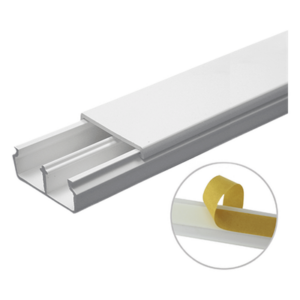Canaleta PVC / 35 x 17 mm / 6 ft (1.83 m) / Autoextinguible / Resistente UV / NOM-001-SEDE-2005