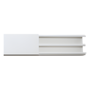Canaleta de PVC / 17 x 35 mm / 2.5 m (8.2 ft) / Auto-extinguible / Resistente a UV