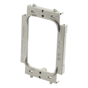 Adaptador Atornillable para Faceplate / PVC Gris / 2.75 in x 4 in / 0.33 ft / Montaje Atornillado