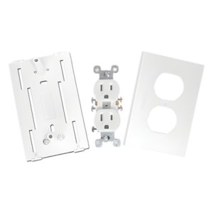 Contacto Eléctrico Doble / Soporte ABS de Alto Impacto / Tapa PVC Autoextinguible / Rango -40°C a +85°C / NOM-001-SEDE-2005