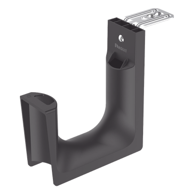 Sujetador tipo J-Hook / Soporte techo / 180 cables Cat6 / Nylon 6.6 / Carga 45.4 kg / 10 piezas