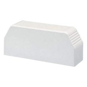Tapa Final para Canaleta / PVC Rígido / UL94 V-0 / FT4 / 111.8 x 47.2 x 4.8 mm / Blanco