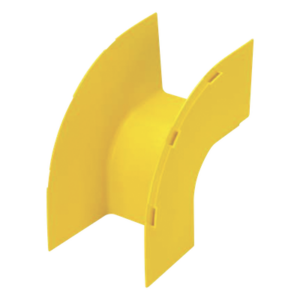 Bajada Vertical Exterior 90° / Canaleta 4x4 / Radio Curvatura 50.8 mm / PC/ABS / Amarillo