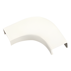 Curva de radio controlada / Canaleta LD10 / ABS / UL94V-0 / FT4 / 0 a 50°C / Blanco mate