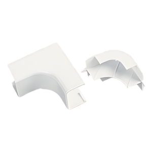 Esquinero Interior / ABS Blanco / UL94V-0 FT4 / 0 a 50°C / 90° / Canaleta LDPH10 LD2P10