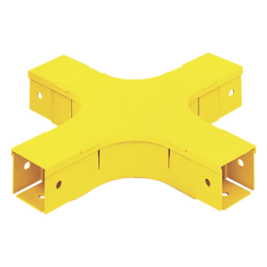 Accesorio de Canalización / 4 Vías Horizontal / 90° / Radio de Curvatura 50.8 mm (2 pulg) / 308.9 mm (12.2 in) / Amarillo