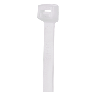 Cincho de Nylon / 200 mm (6.6 ft) x 2.5 mm / Tensión 80 N / Rango -40°C a 85°C / Plenum AH-2 / UV Resistente / Paquete 100 pz