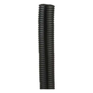 Tubo Corrugado Abierto / Diámetro Interno 23.2 mm / Longitud 30.5 m (100 ft) / Polietileno Negro / UL 94 HB / Interior