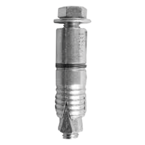 Taquete Expansor Tipo Z / 3/16" x 1 1/2" (38 mm) / Carga a Tensión 80 kg / Zamac Resistente a Corrosión / Tornillo Incluido 1 3/4" (45 mm) / Dureza 82 Rockwell B