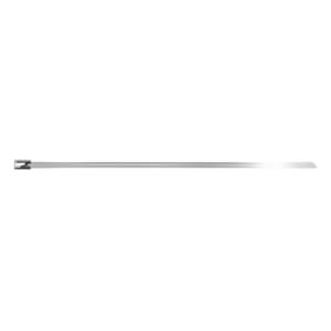 Cincho de Acero Inoxidable / 4.6 x 0.25 x 201 mm / Carga 45 kg / 304SS/316SS / Exterior / 100 Piezas