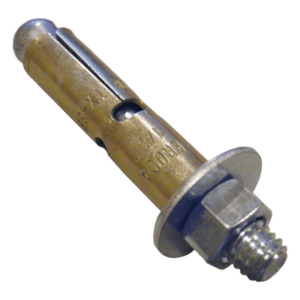 Taquete de Expansión / Cuerda 1/4" (6.4 mm) / Largo 2 1/2" (63 mm) / Carga Tensión 410 kg / Broca 3/8" (10 mm) / Norma GSA FF-S-325