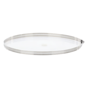 Abrazadera Sin Fin / Acero Inoxidable 304 / Ajustable 152-254 mm (6-10 in) / Ancho 12.5 mm / ISO 9001:2015 / Paquete 10 pzas