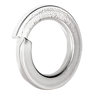 Arandela de Presión / 1/4" (6.3 mm) / Acero Aleado Galvanizado / Uso Intensivo / Compatible Métrico e UNC