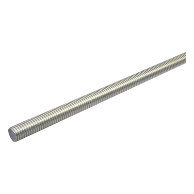 Varilla Roscada Estructural / Rosca 5/16" (8 mm) / Longitud 1 m (3.3 ft) / Acero SAE 1018 / Galvanizado Electrolítico