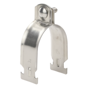 Abrazadera Strut / Acero Inoxidable 304 / 2" (50.8 mm) / Tubo 60 mm / Incluye Tornillo M8 / ISO 9001:2015