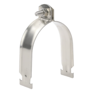 Abrazadera Tipo Strut / Acero Inoxidable 304 / 3" (76.2 mm) / Tubos hasta 88.5 mm / Unicanal