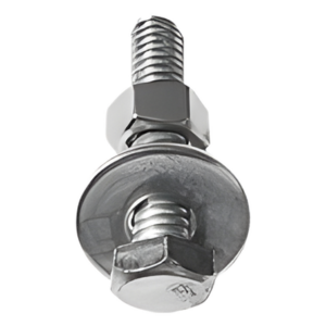Tornillo Hexagonal / 1/4" x 3" / Acabado Electro Zinc / Uso Industrial