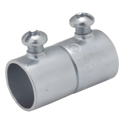 Cople para Pared Delgada / Conector de Tornillo / Acero / 3/4 in / 1.579 in Alto / 1.665 in Largo / 0.096 lb