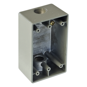 Caja Condulet FS / 2 Bocas 3/4" (19.05 mm) / Aluminio Diecast / A Prueba de Intemperie / Volumen 295.2 cm³ / UL y CSA