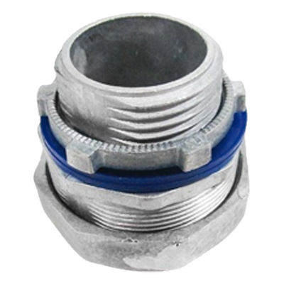 Conector Recto para Tubo Liquidtight / 1/2" (13 mm) / Acabado Bruñido / Norma NEMA FB-1 / UL 514B