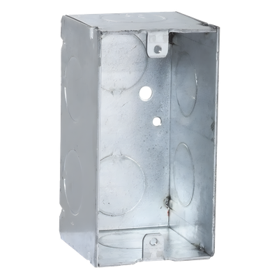 Caja de Conexión Soldada / 4 x 2 in / 8 Entradas 3/4 in / Resistente al Fuego 2 Horas / Profundidad 2.125 in (53.97 mm) / Capacidad 16.5 in³ (270.38 cm³)