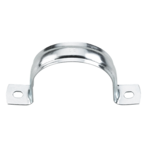 Abrazadera Omega / Conduit 1" (25.4 mm) / Acero Cincado 5 micras / Carga 30 kg / Espesor 0.9-1.2 mm