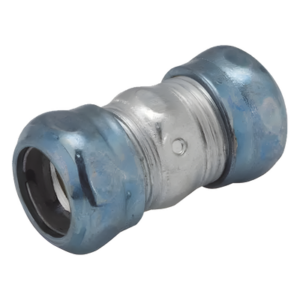 Conector de Compresión Hermético / Acero Galvanizado / Pared Delgada / 3/4 in / 1.35 x 1.25 in (34.29 x 31.75 mm)