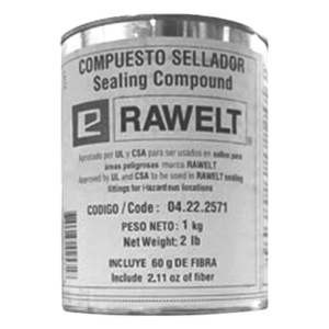 Compuesto sellador / 1 kg / Adhesión metal y plástico / -40°C a 120°C / Secado