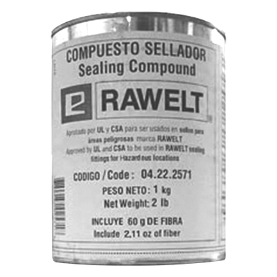 Compuesto sellador / 1 kg / Adhesión metal y plástico / -40°C a 120°C / Secado