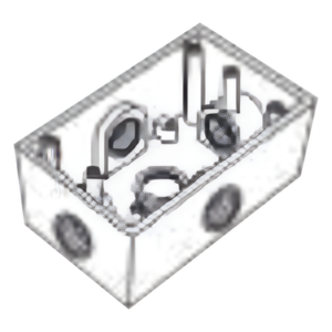 Caja Condulet / 5 Bocas / 3/4" (19.05 mm) / Aluminio Diecast / Intemperie / NPT / Volumen 275.5 cm³