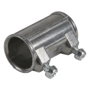 Cople para Tubo Pared Delgada / 1 Pulgada / 2 Tornillos Opresores #10 / Diseño Reforzado Tipo Neer / 37 x 57 mm