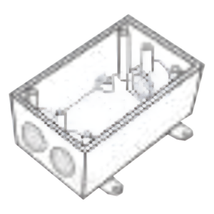 Caja Condulet / 3 Bocas / 3/4" (19.05 mm) / Aluminio Diecast / A Prueba de Intemperie / Volumen 275.5 cm³ / Certificación UL y CSA