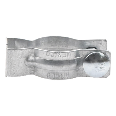 Clip para Tubo Conduit / 13 mm (1/2") / Acero Pregalvanizado / Tornillo 6.4 mm (1/4") / Separación de Superficies