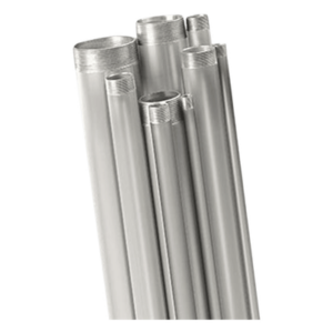 Tubo Conduit Rígido de Aluminio / 13 mm (1/2') / 3.05 m (10 ft) / Aluminio 6063 Sin Costura / UL-6A y ANSI C80.5 / Con Protector Plástico