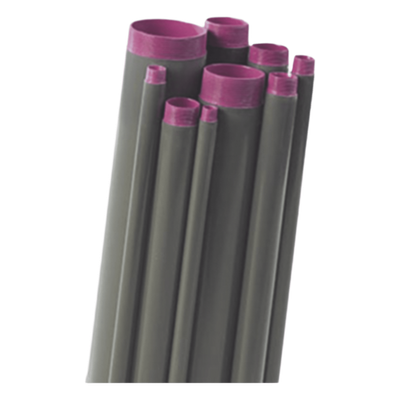 Tubo Conduit Rígido / Aluminio 6063 Recubierto PVC / 1" (25.4 mm) / 3.05 m (10 ft) / 40 mils PVC / Sin Costura