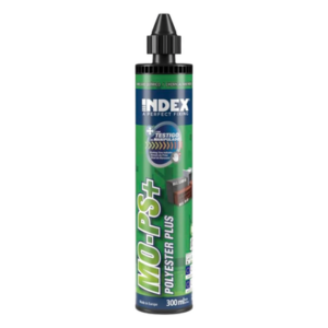 Resina de Poliéster sin Estireno / 300 ml / Cargas Medias-Altas / Hormigón No Fisurado y Mampostería / M8-M24 / -40°C a +80°C / Interior y Exterior