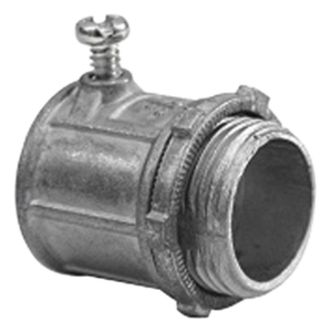 Conector para Tubo Pared Delgada / 1 1/2" / 2 Tornillos Opresores 1/4" / 52 x 57 mm / 0.148 kg