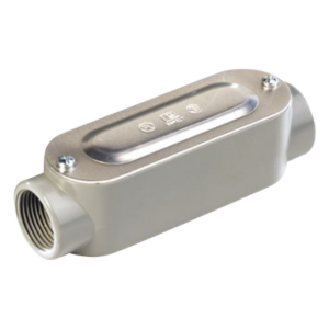 Caja de Conexión Ovalada / Tipo C / 1 1/4" (31.8 mm) / Aluminio Diecast / Hermética / UL 514A