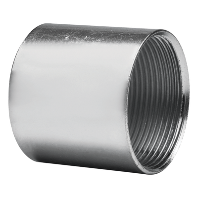 Cople para Tubo Galvanizado / Cédula 40 / 3/4" (21 mm) / Etiqueta Naranja / Uso Interior / Diámetro Exterior 31.8 mm (1.252") / Longitud Mínima 41.7 mm
