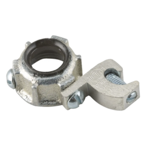 Conector para Conduit Rígido IMC / 1 in (25.4 mm) / Hierro Maleable / Orejeta de Conexión a Tierra / UL y CSA