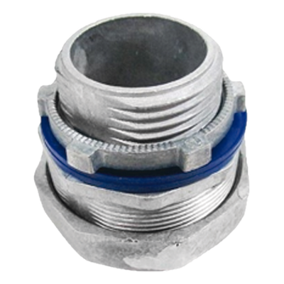 Conector Recto para Tubo Liquidtight / 3/8" (10 mm) / Diseño Compacto / Acabado Bruñido / NEMA FB-1 / UL 514B