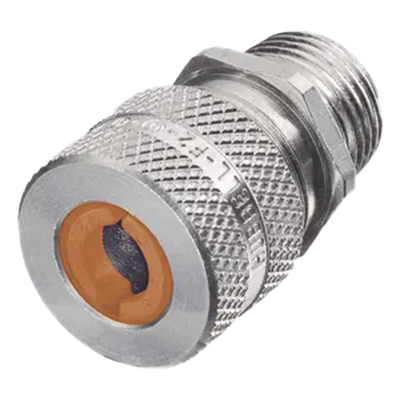 Conector de Cable / Aluminio Macho Recto / Calibre 3.2-4.7 mm (0.13-0.19") / 3/4" / Clase I Div. 2 / NEMA 4, 4X, 12, 13