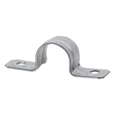Abrazadera Tipo Omega / Conduit Pared Gruesa 2 1/2" (63 mm) / Acero Pregalvanizado Calibre 16 / Fijación Industrial