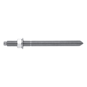 Espárrago Químico / Acero Galvanizado M16 / Longitud 190 mm / L1 125 mm / Clase 5.8 ISO 898-1 / Recubrimiento Zinc 5μm