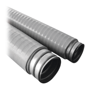 Tubo Flexible Liquidtight / 3/8" (9.5 mm) / Acero Pregalvanizado / Forro PVC / NEMA 4 IP65 / Rollo 50 m (164 ft)